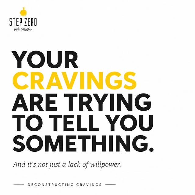 Your cravings are trying to tell you something